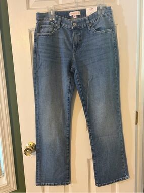 Lucky Brand Medium Blue Straight-Leg Women's Jeans - Easy Rider Boot